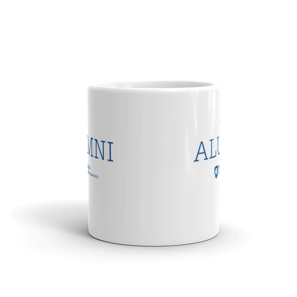 Alumni White glossy mug