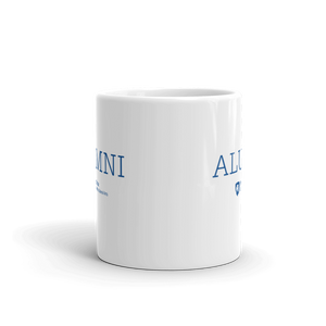 Alumni White glossy mug