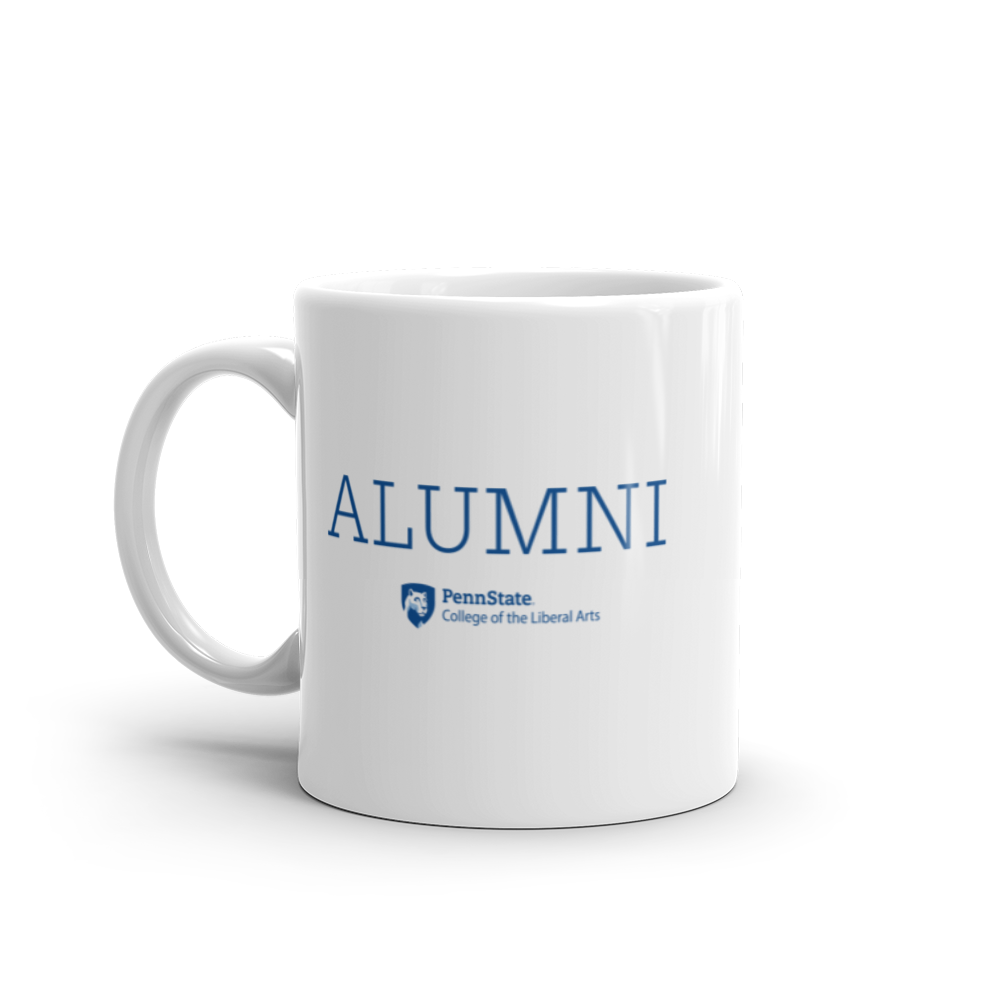 Alumni White glossy mug