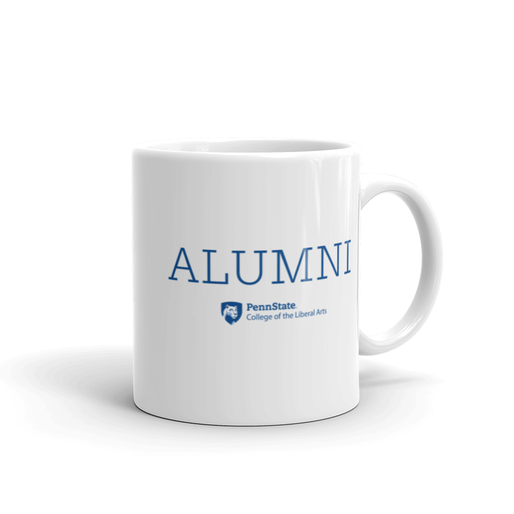 Alumni White glossy mug